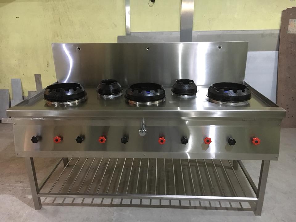 FIVE BURNER CHINESE RANGE